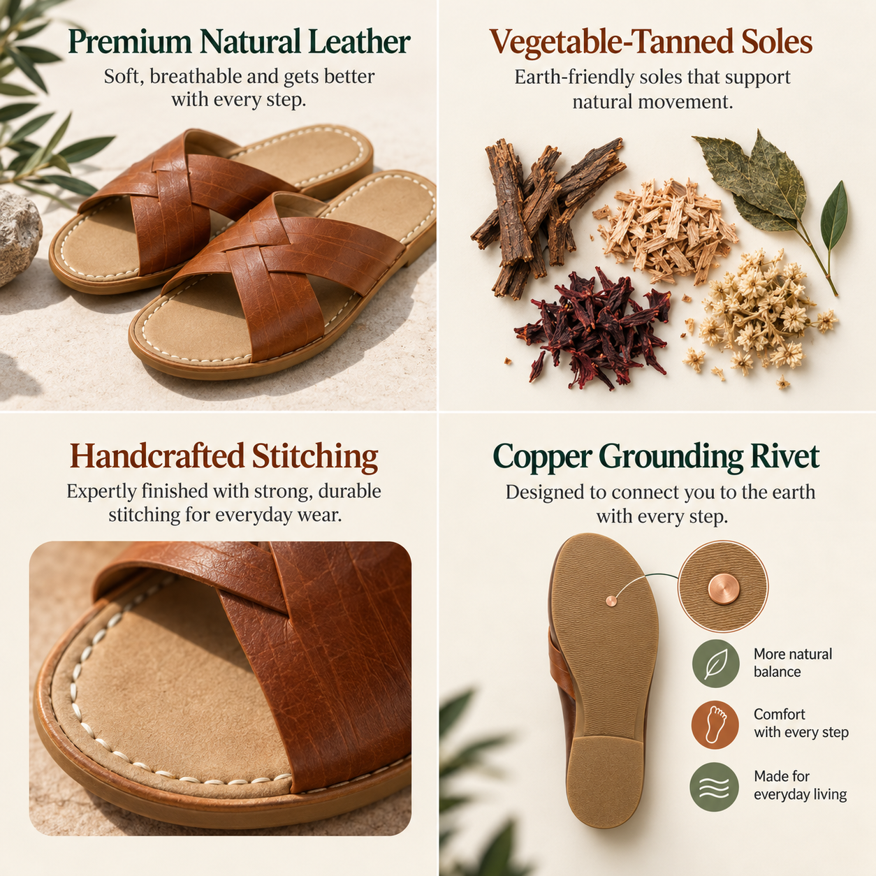 Earthing  Delta Sandal