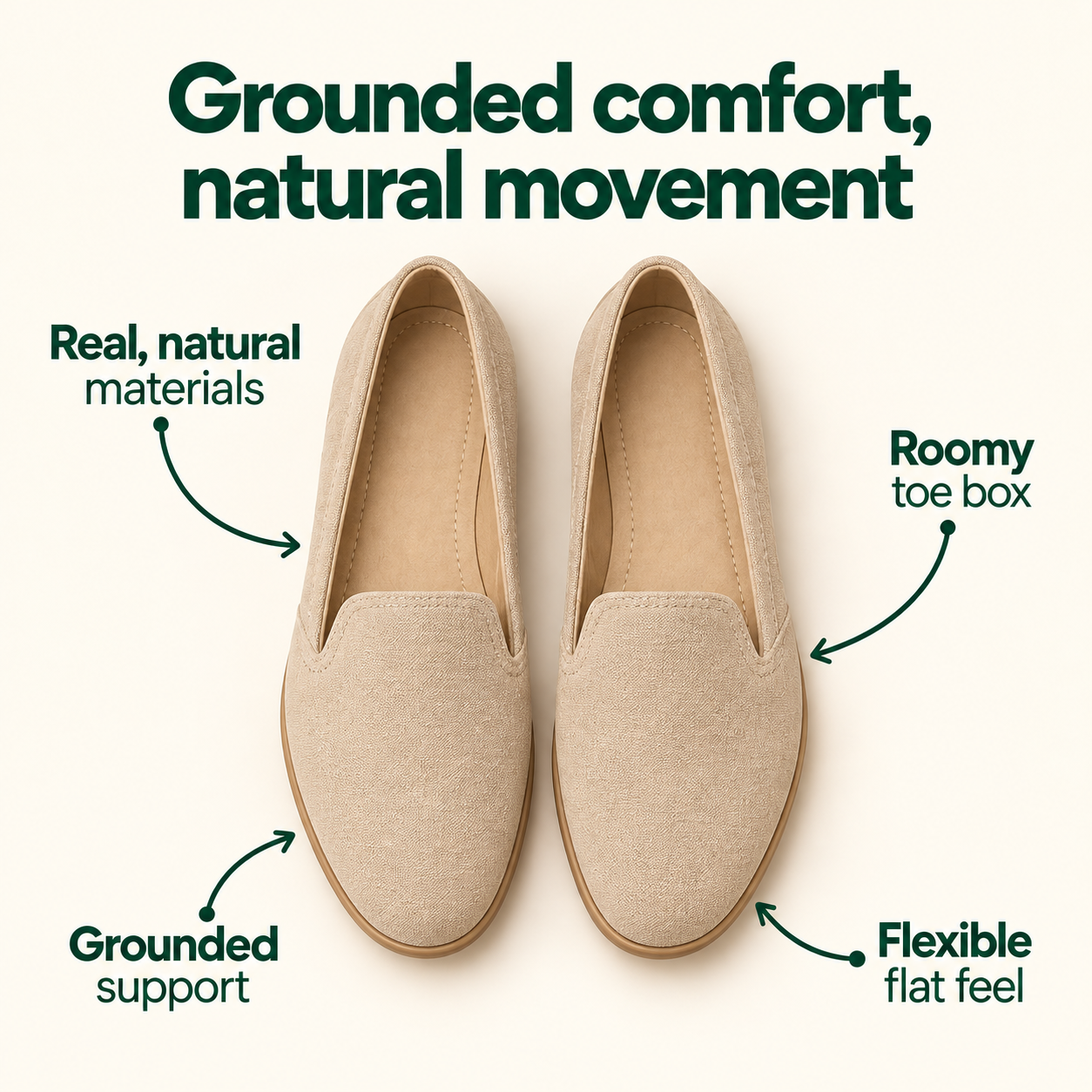 Earthing Penny Loafer for Women