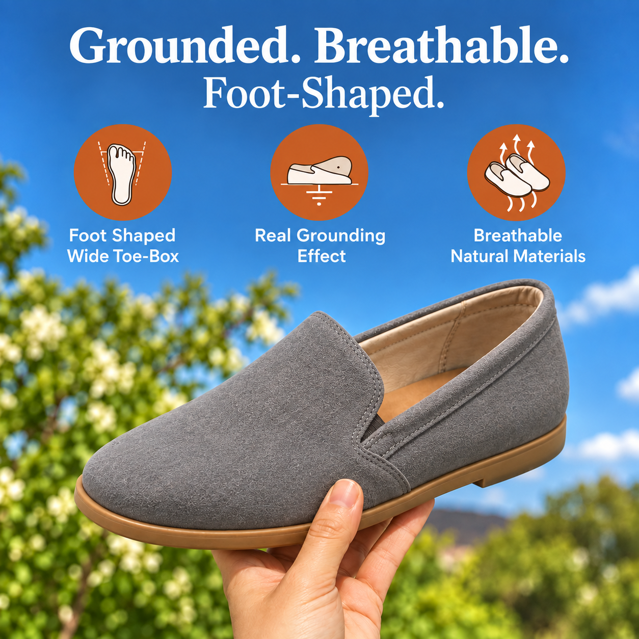 Earthing Penny Loafer for Women