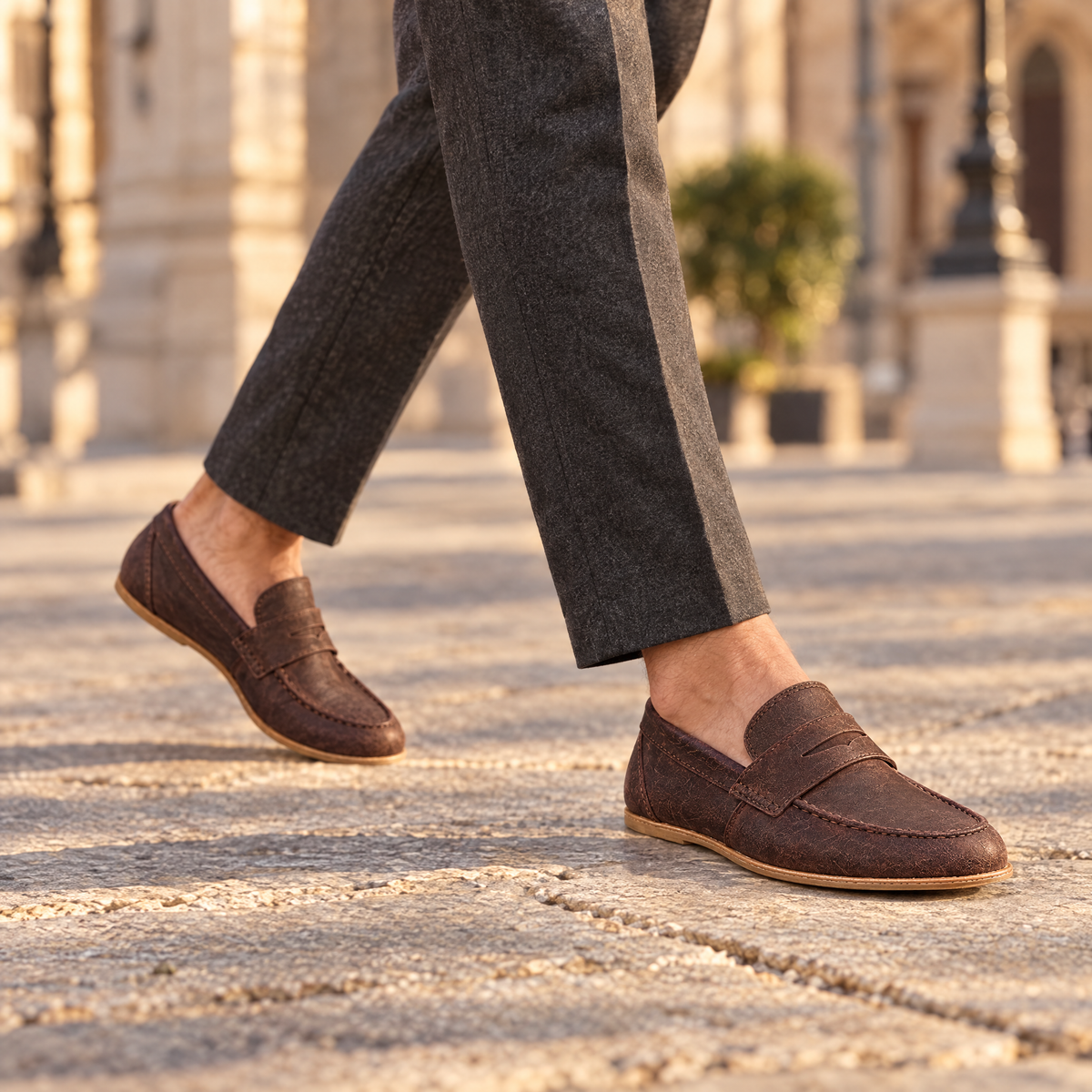 Ridge grounding penny loafer styled for everyday wear