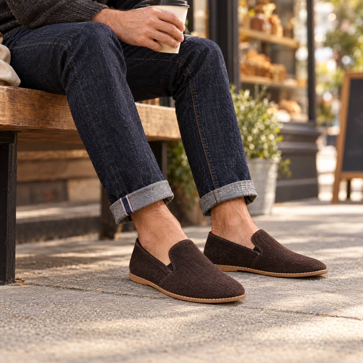 Bark grounding slip-on styled for everyday wear