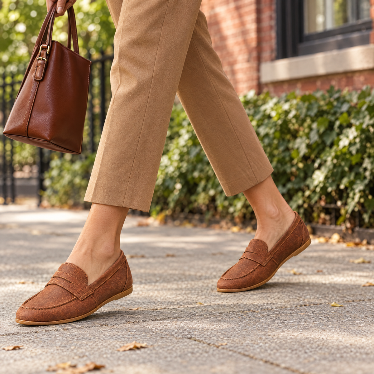 Laurel grounding penny loafer styled for everyday wear
