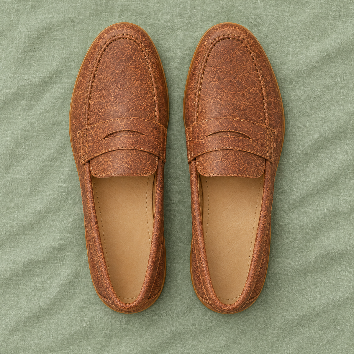 Laurel pair from above showing the wide toe box