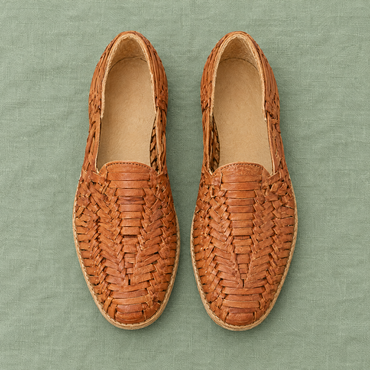 Mesa pair from above showing the wide toe box
