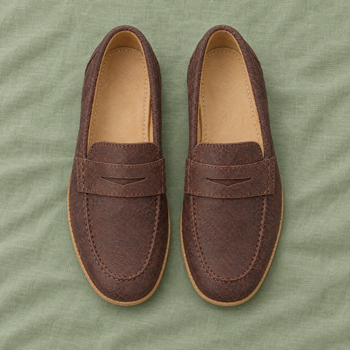 Ridge pair from above showing the wide toe box