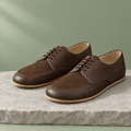 Birch grounding derby in Espresso Brown, three-quarter view