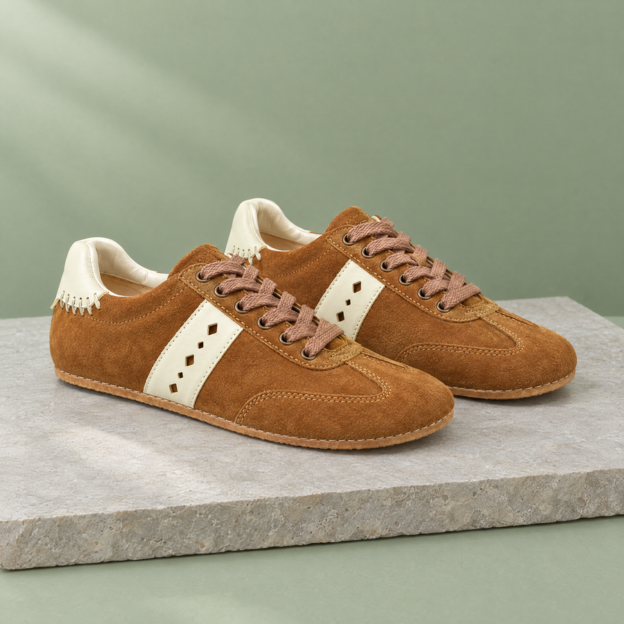 Cedar Grounding Retro Sneaker — Women’s