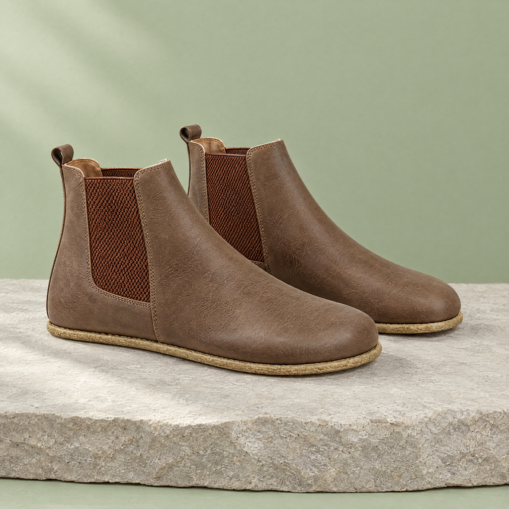 Alder grounding chelsea boot in Beige Brown