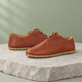 Rowan grounding lace-up in Canyon Brown, three-quarter view