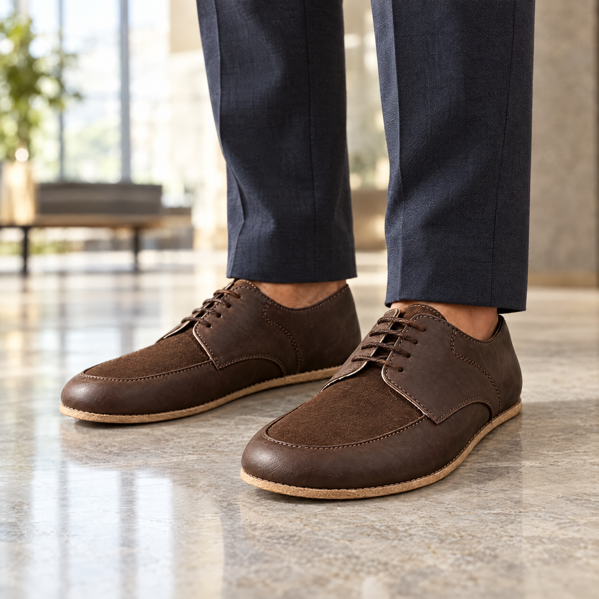 Birch grounding derby styled for everyday wear