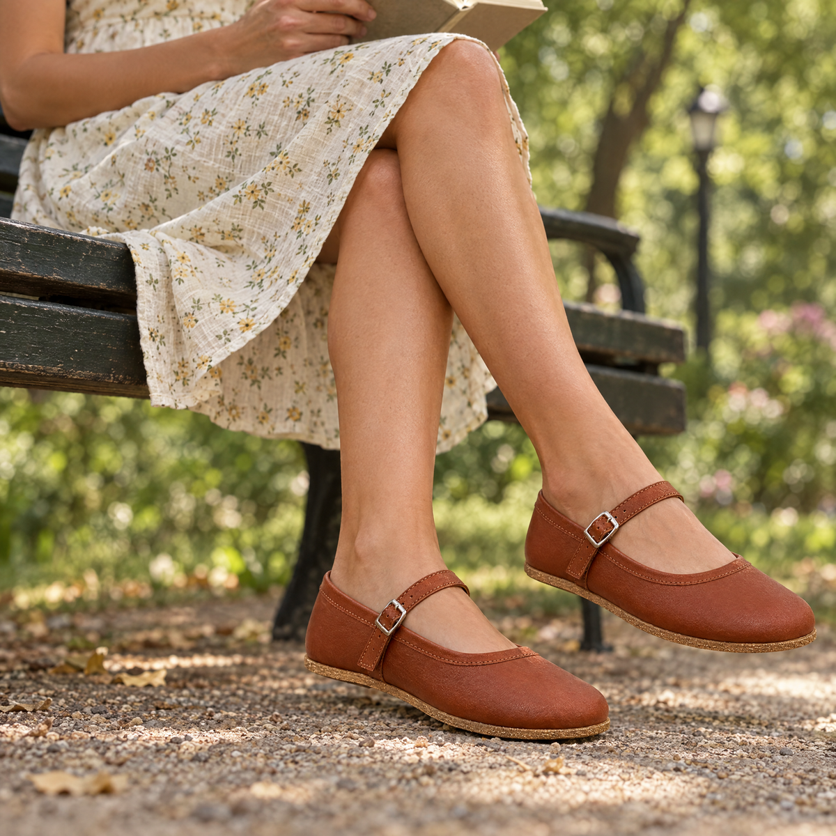 Clover grounding mary jane styled for everyday wear