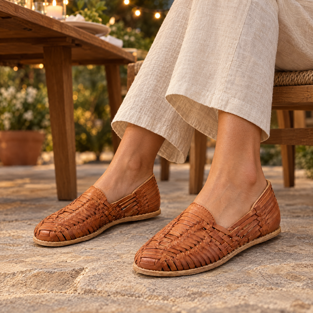 Mesa woven grounding huarache styled for everyday wear