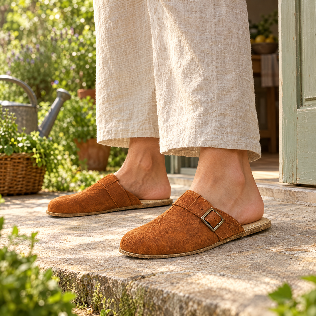 Hearth grounding clog styled for everyday wear