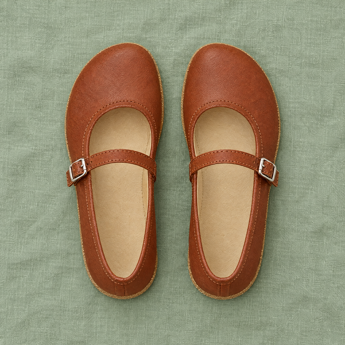 Clover pair from above showing the wide toe box