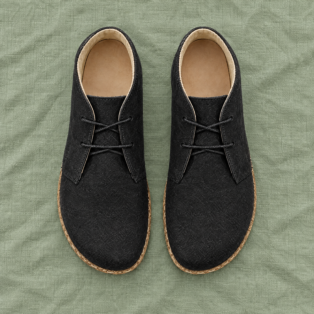 Basin pair from above showing the wide toe box