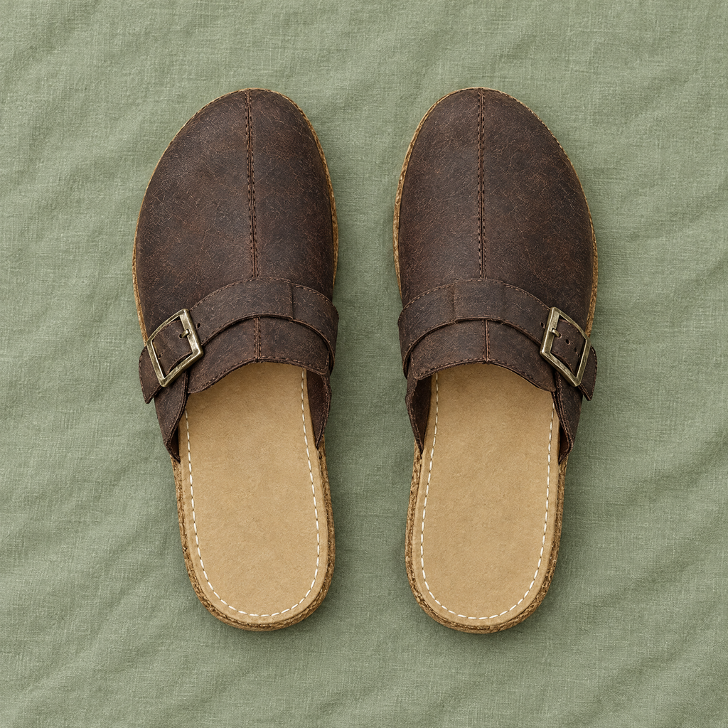 Hearth pair from above showing the wide toe box