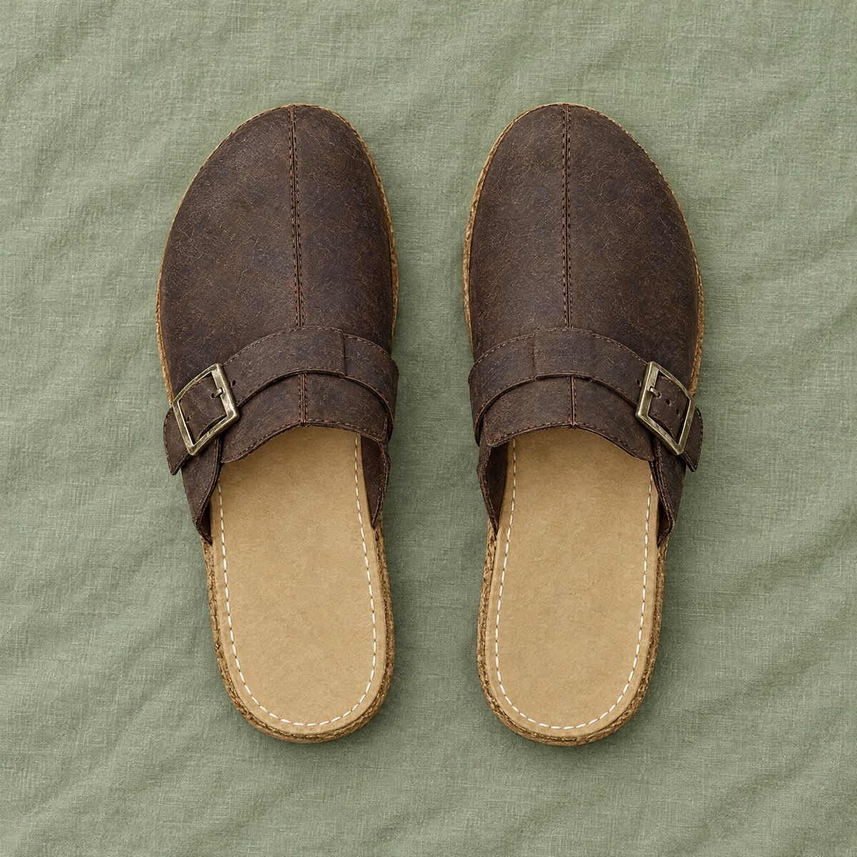 Hearth pair from above showing the wide toe box